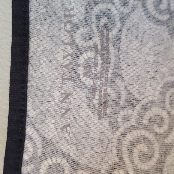 Ann Taylor, size M, t-shirt & lace camisole/tank top - Picture 3 of 4